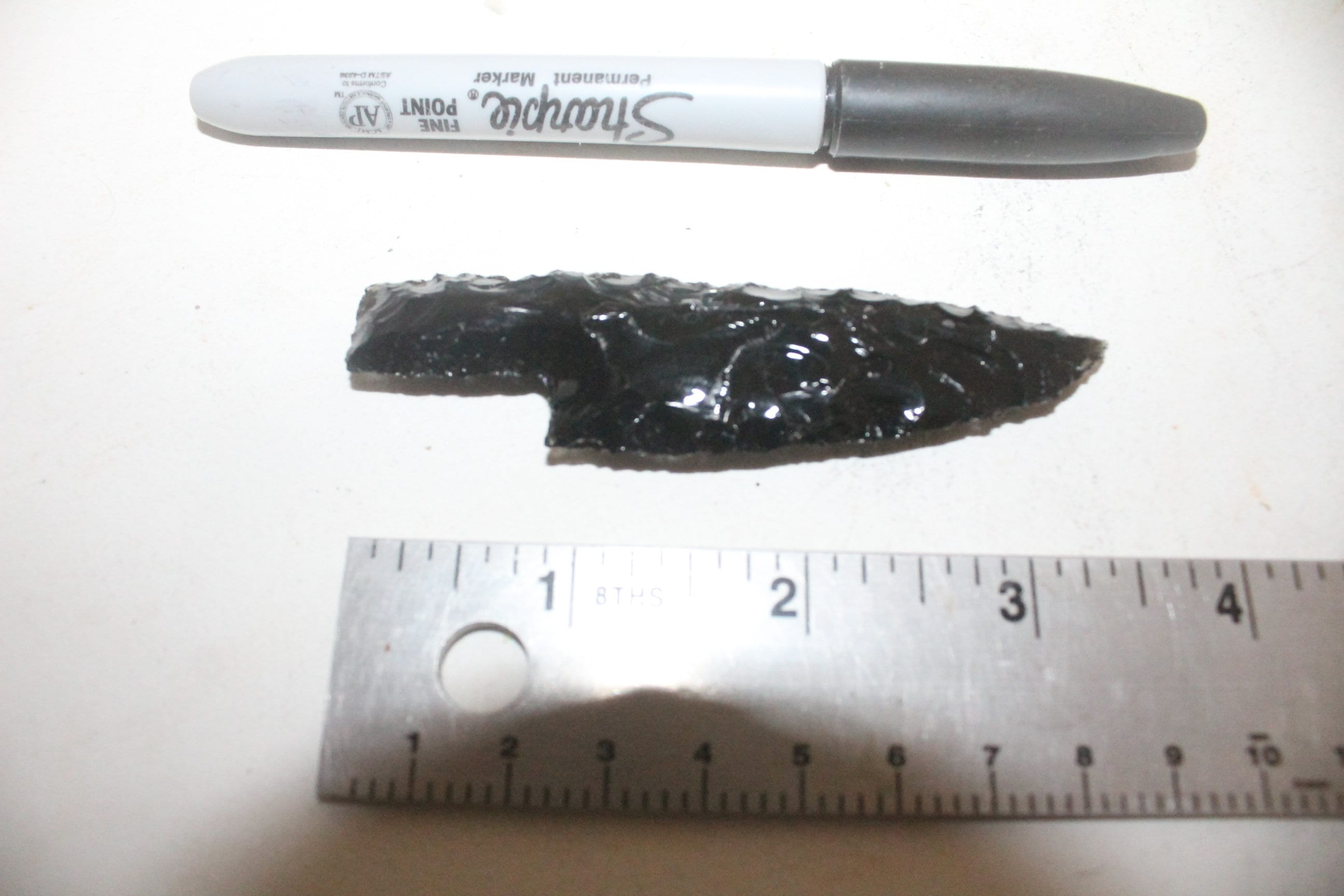 5 Small Obsidian knife blades 508 Ornamental replica Etsy