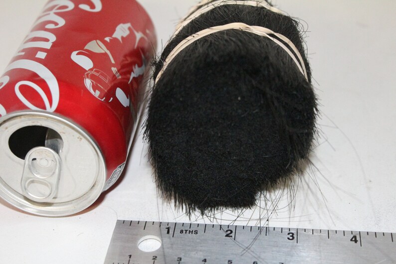 1 Medium Cow tail hair bundle 12 lb...... b1289............