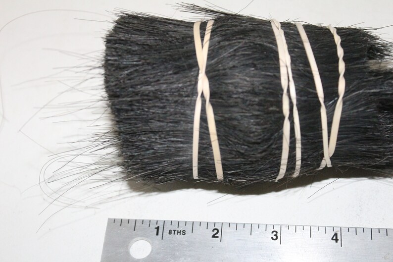 1 Medium Cow tail hair bundle 12 lb...... b1289............