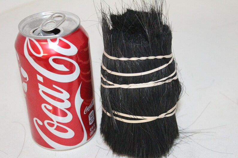 1 Medium Cow tail hair bundle 12 lb...... b1289............