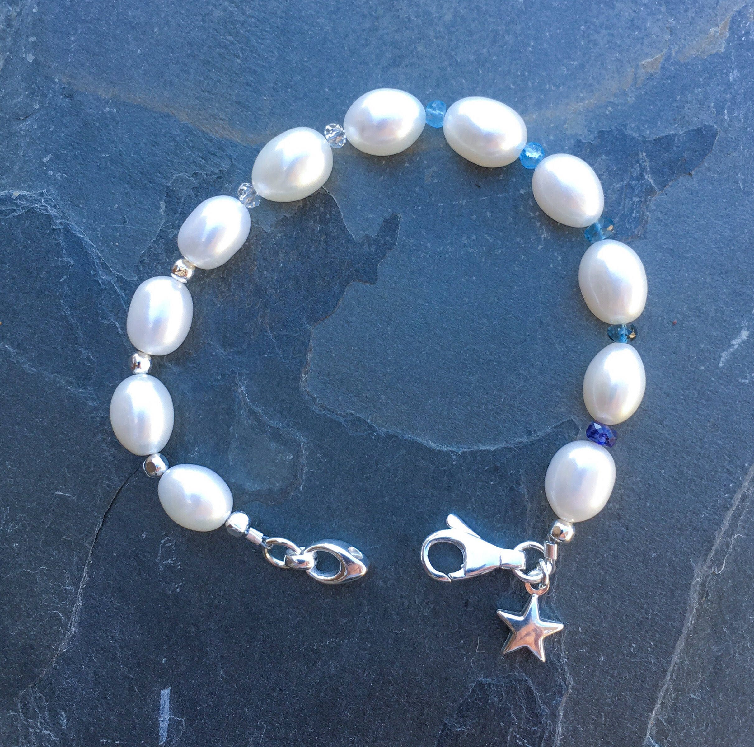 ブレスレット STONEHENgE silver heart pearl bracelet Pearl Chain Link Bracelet, Sterling Silver|BU900802 – John Hardy
