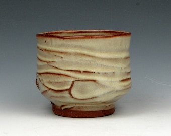 Yunomi - Tea Bowl - Whiskey - Wine - Whatever - 4 oz.  - 2.5" x 3" x 3" - Goneaway Pottery - (Y1074)