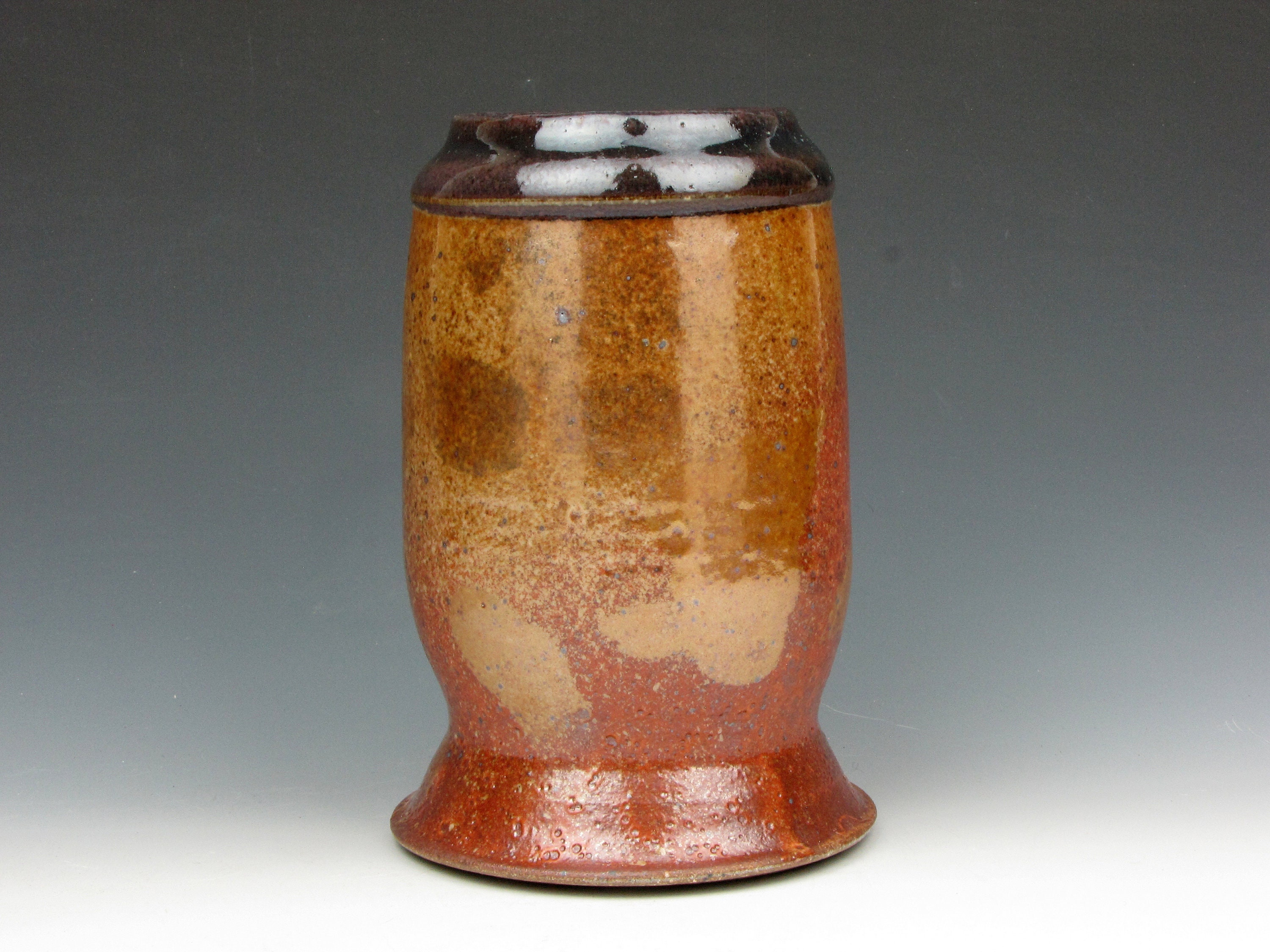 THE FIRST - Shino Sold A remarkable Ao Shino tea bowl, made by Mizuno Moriyama