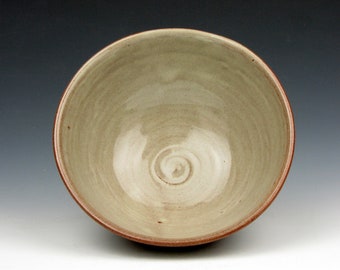 Bowl - Ice Cream Bowl - Cereal Bowl - Cream Colored - 2.5" x 5.5" x 5.5" - Goneaway Pottery - (B2007)