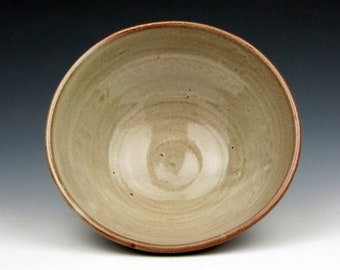 Bowl - Ice Cream Bowl - Cereal Bowl - Cream Colored - 2.5" x 6" x 6" - Goneaway Pottery - (B2016)