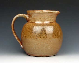 Pitcher - Pouring Vessel - Kitchen or Table - 30 oz. - 5.5" x 6.5" x 4.5" - Goneaway Pottery - (PR4133)