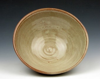 Bowl - Ice Cream Bowl - Cereal Bowl - Cream Colored - 2.5" x 6" x 6" - Goneaway Pottery - (B2043)