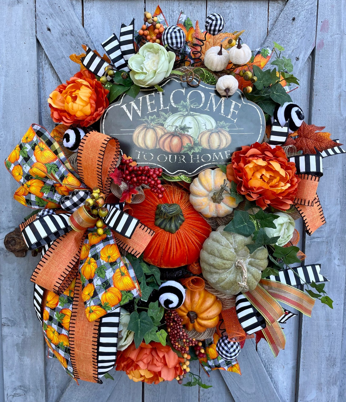 Fall Wreath Autumn Wreath Front Door Fall Wreath Welcome To Our Home Wreath Home Decor Fall Wreath Autumn Wreath Front Door Fall Wreath Welcome To Our Home Wreath Home Decor