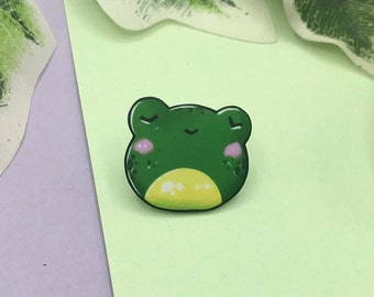 Handmade Cute Frog Pin