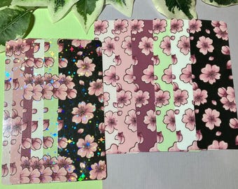 Cherry Blossom Bookmark - for book lovers, planners, notebooks, collecting