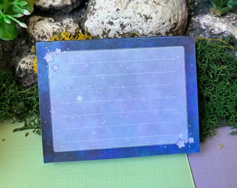 Mini Notepad, Handmade Note Pad, Memo Pad with 50 Pages for Notetaking or use with your Planner, Journal, Bujo, or Scrapbooking
