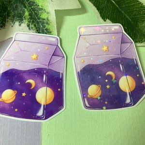 Cute Star Bottle Waterproof Vinyl Sticker