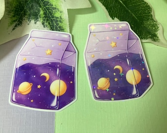 Cute Star Bottle Waterproof Vinyl Sticker