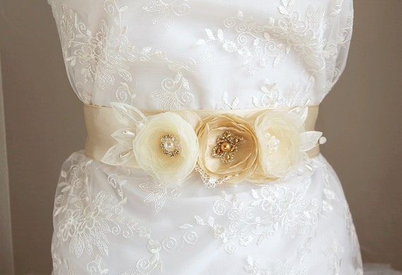 floral sash