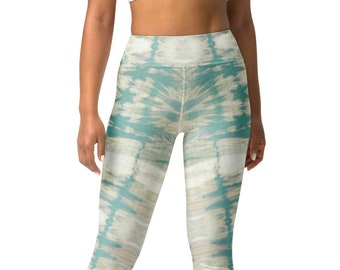 Tie Dye Yoga Leggings for Women - High Waisted, Breathable, and Comfortable