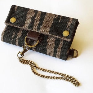 Carteira de cartão de crédito, carteira de couro, bolsa de tabaco, presentes unissex, Tabaktasche, Portatabacco, Tabakbeutel, acessórios para festivais, estojo de tabaco