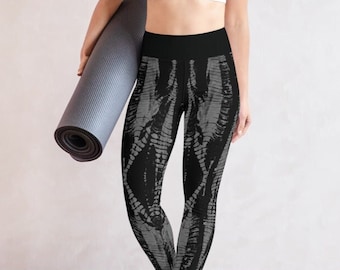Esclusivi leggings da yoga Skater Tie Dye: a vita alta, traspiranti e confortevoli