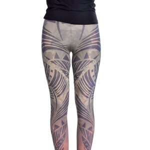 Tribal Tattoo Women Tights