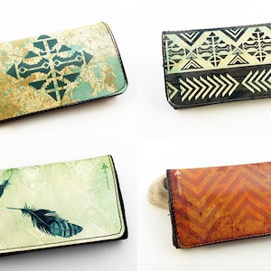 Pochette à tabac végétalienne, Accessoires en cuir synthétique, Cadeaux unisexe pour fumeurs, Porte-tabac, Étui à tabac bohème, Tabakbeutel, Tabaktasche