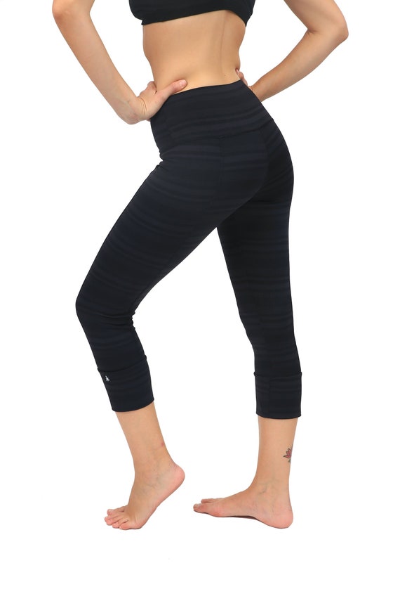 Zwarte Leggings 7/8 Lengte Yoga 