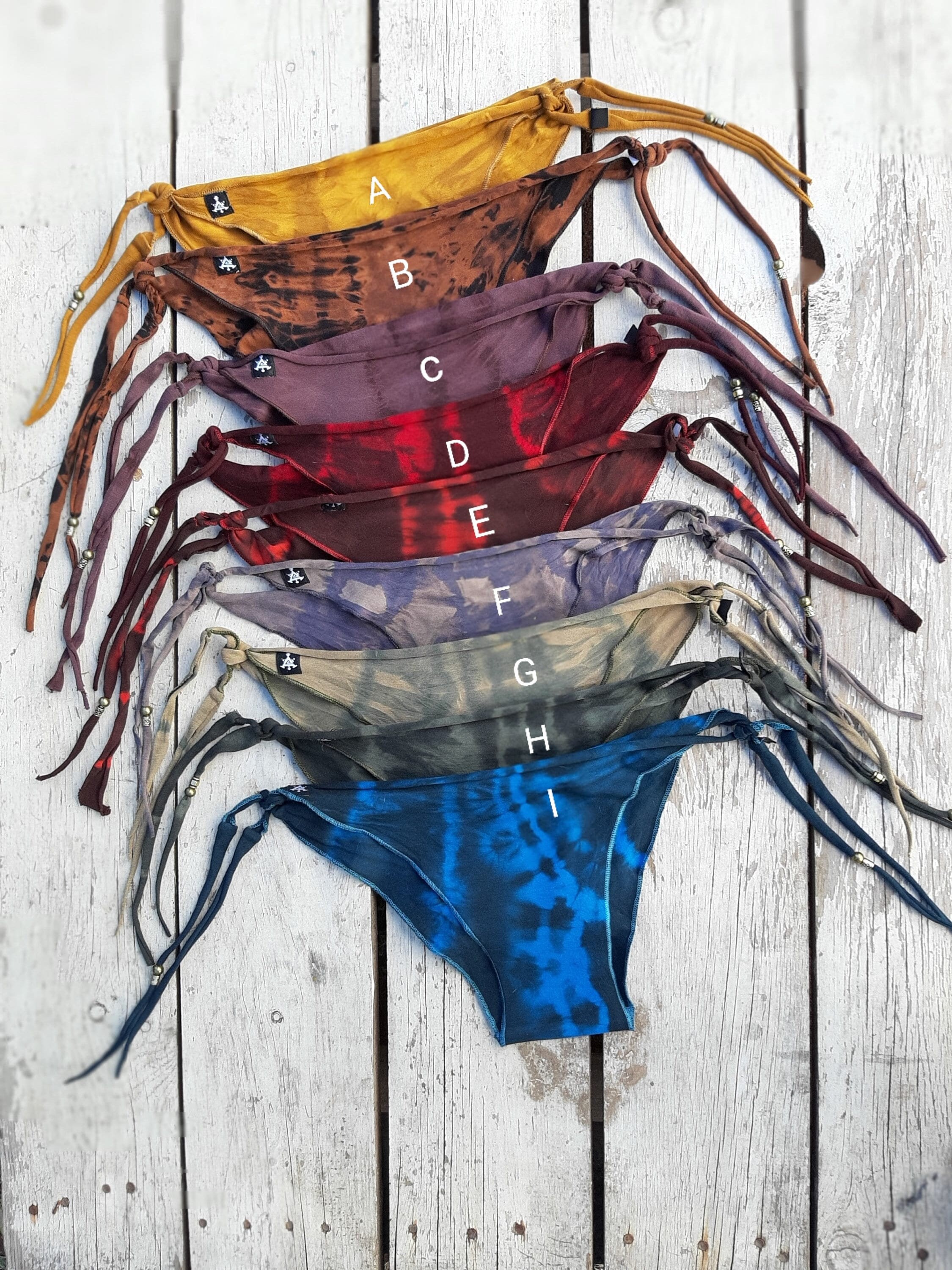 Tribal Swimsuit, Handmade Tie Dye Bikini Set, Boho Swimsuit, Bikini ...