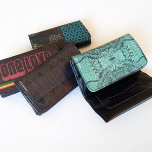 Bolsa de tabaco de cuero vegano, funda bohemia para tabaco, accesorios para liar, minibolso para tabaco, cierre magnético, regalo para fumadores