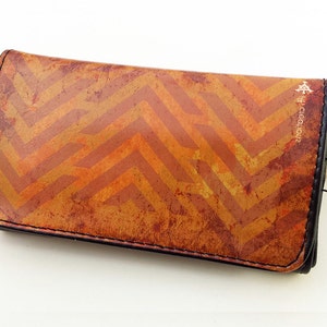 Beutel für Tabak, Azteken, Vegan Tabakbeutel, Tabak Etui, Camel Braun, Boho Zigarettenetui, Drehtabak Etui, Tabakbeutel