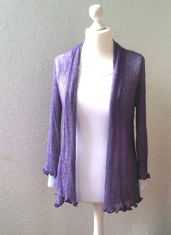 Cardigan Longjacke Damen Sommer Strick Damen Cardigan