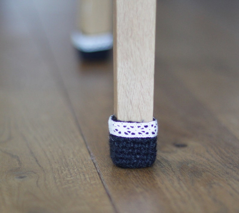 Floor Protector Wool Chair Protectors Chair Leg Socks Table Etsy
