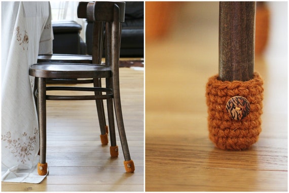 Calcetines de silla, protector de suelo, cubierta de patas de mesa,  calcetines de pata de silla, calcetines de mesa, calentador de piernas  acogedor, decoración del hogar, regalo ecológico -  México