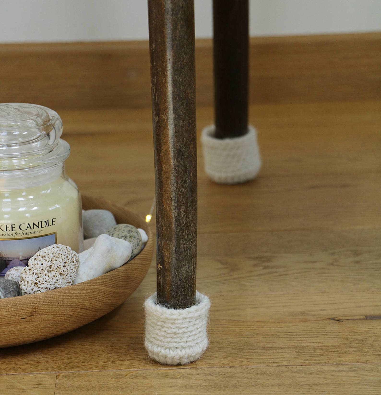 Floor Protector 8 Wool Chair Protectors Chair Leg Socks Etsy