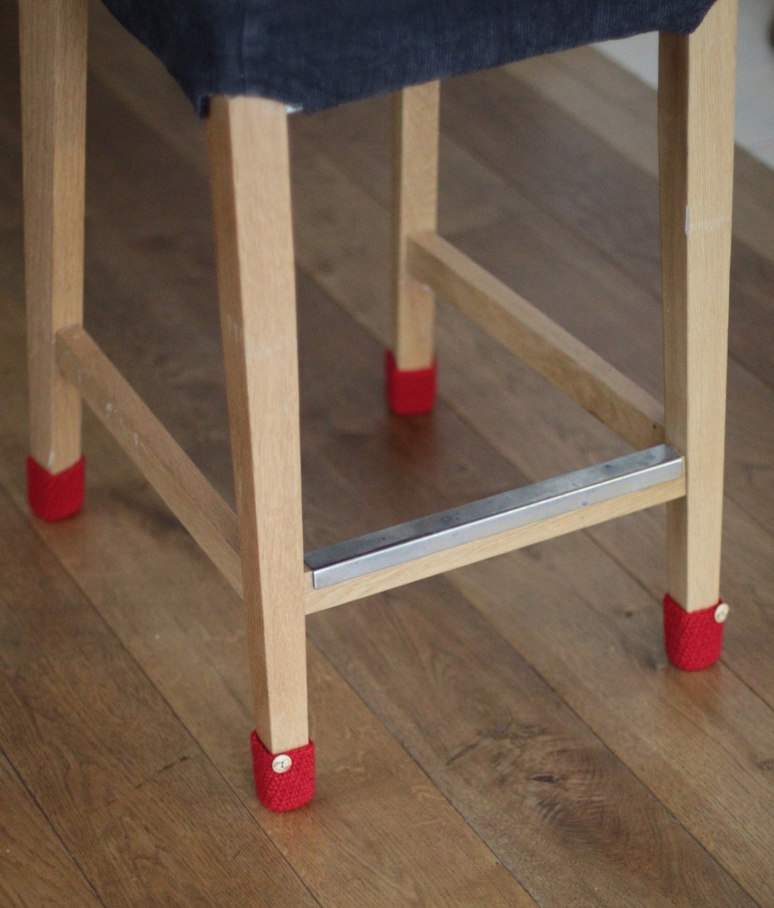 Love chair leg coversChair socks Floor protector Red Table Etsy