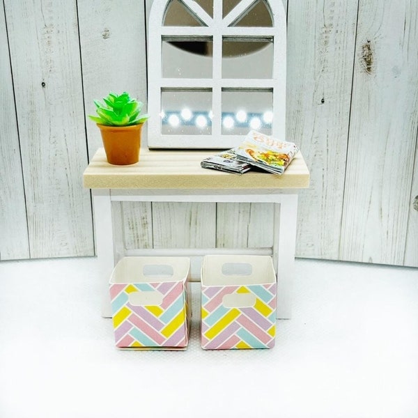Dollhouse Storage Cube Etsy