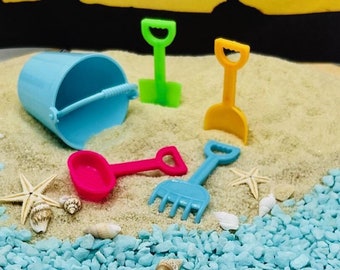 Mini beach cheap toys