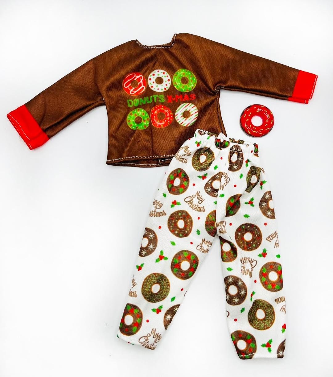 Kids Donut Pjs Etsy UK