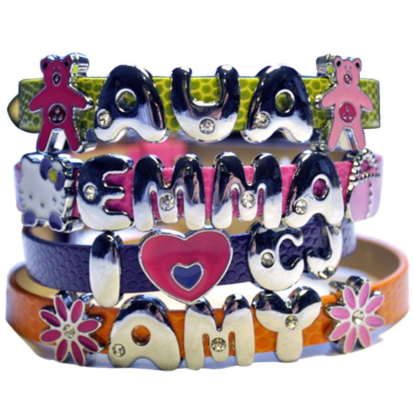 Personalized name bracelets for kids Boys & Girls Etsy