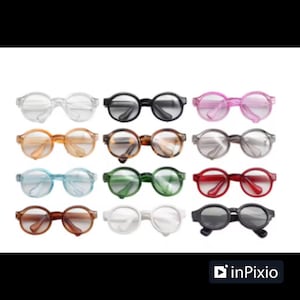 17cm Doll Glasses / Glasses For Dolls / Doll Apparel / Dollhouse Accessories