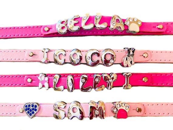 Personalized Pet Collars Dog Collars Name Collars Rhinestone