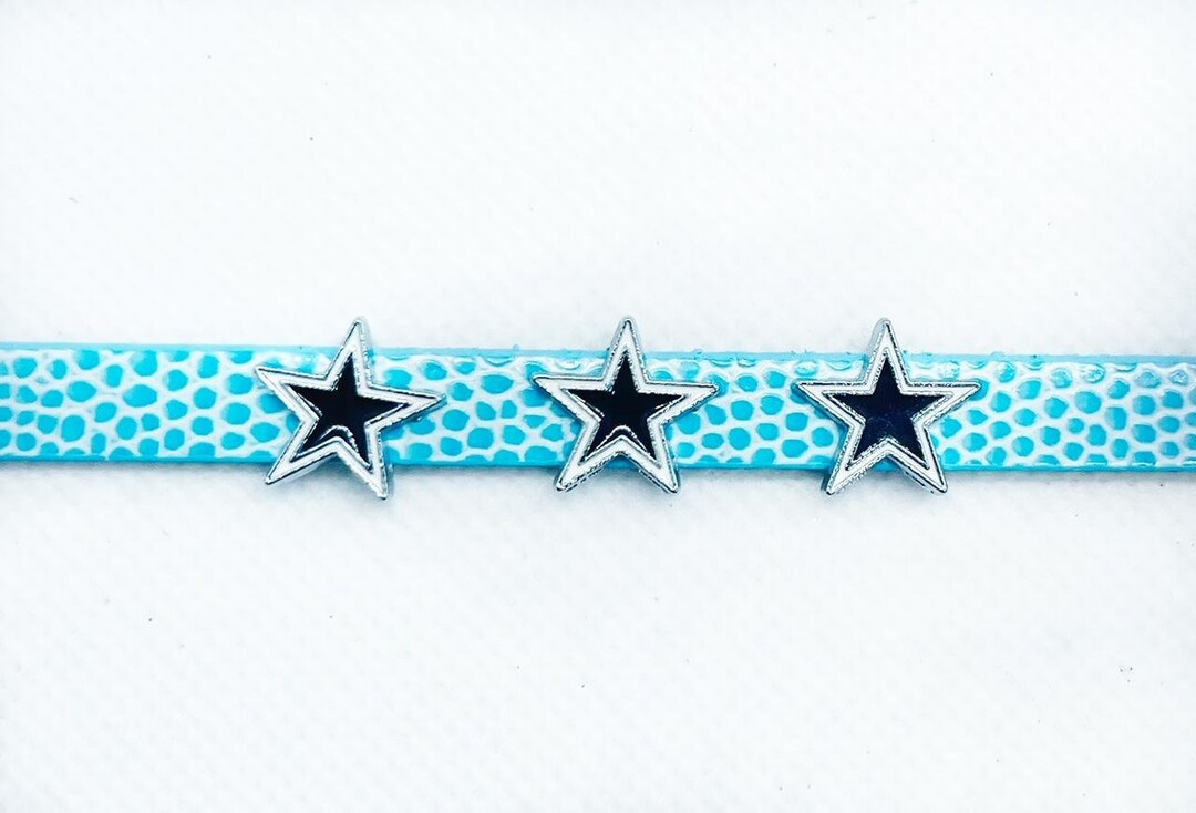 8mm Slide Charms Stars DIY Custom Charms for 8mm Bracelets, Keychains