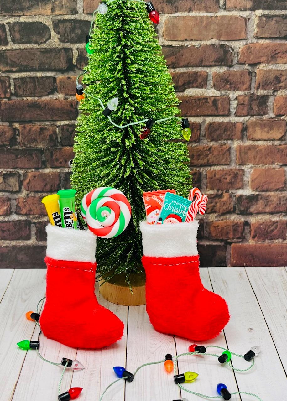 Ensemble De Collection De Cannes à Sucre De Noël | Vecteur Premium