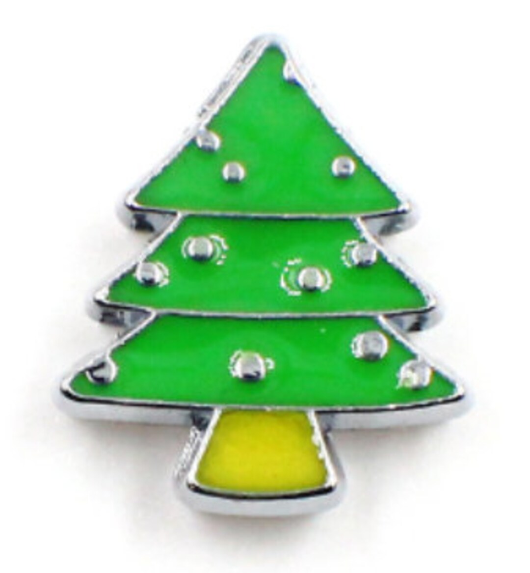 8mm Slide Charm Christmas Tree Charms DIY Custom Charms for Bracelets