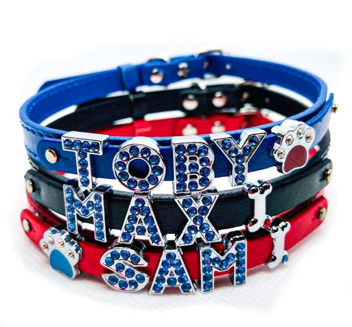 Collares de perro de nombre personalizado Collar de mascotas Etsy
