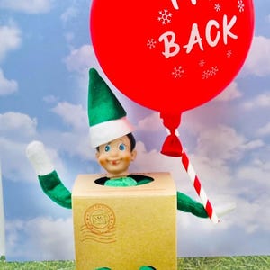 Elf Doll Arrival Kit, Christmas Arrival Box For Dolls