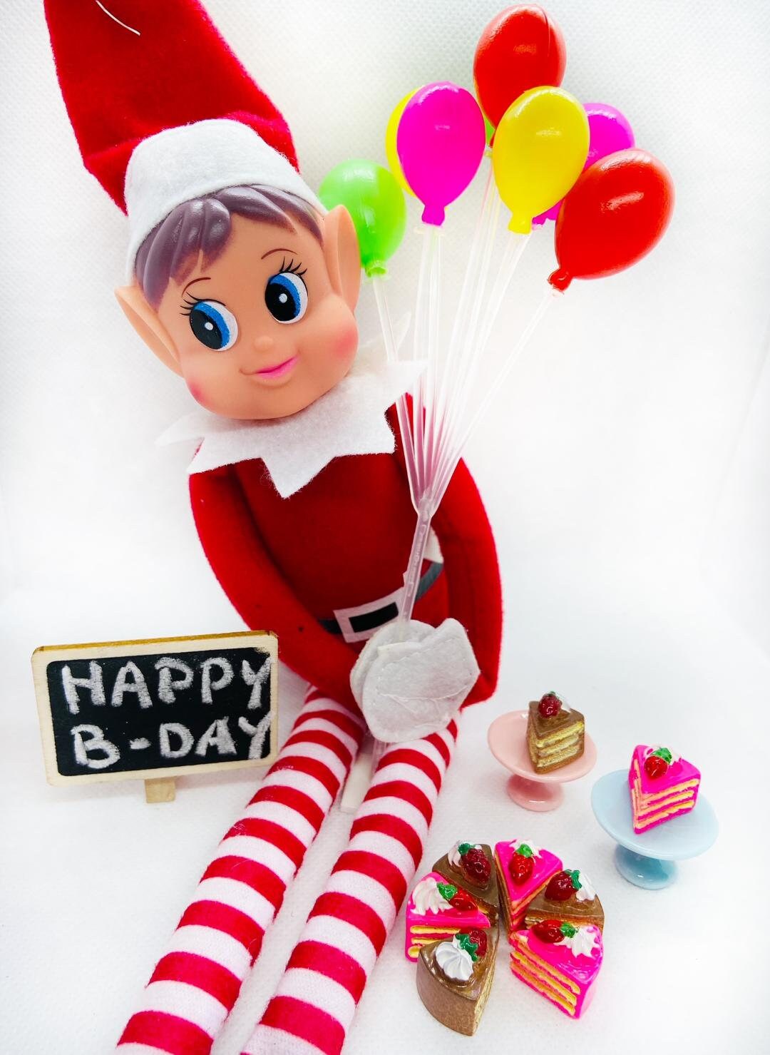 Elf Happy Birthday Scene Elf Props Birthday From Your Elf Accessory E…