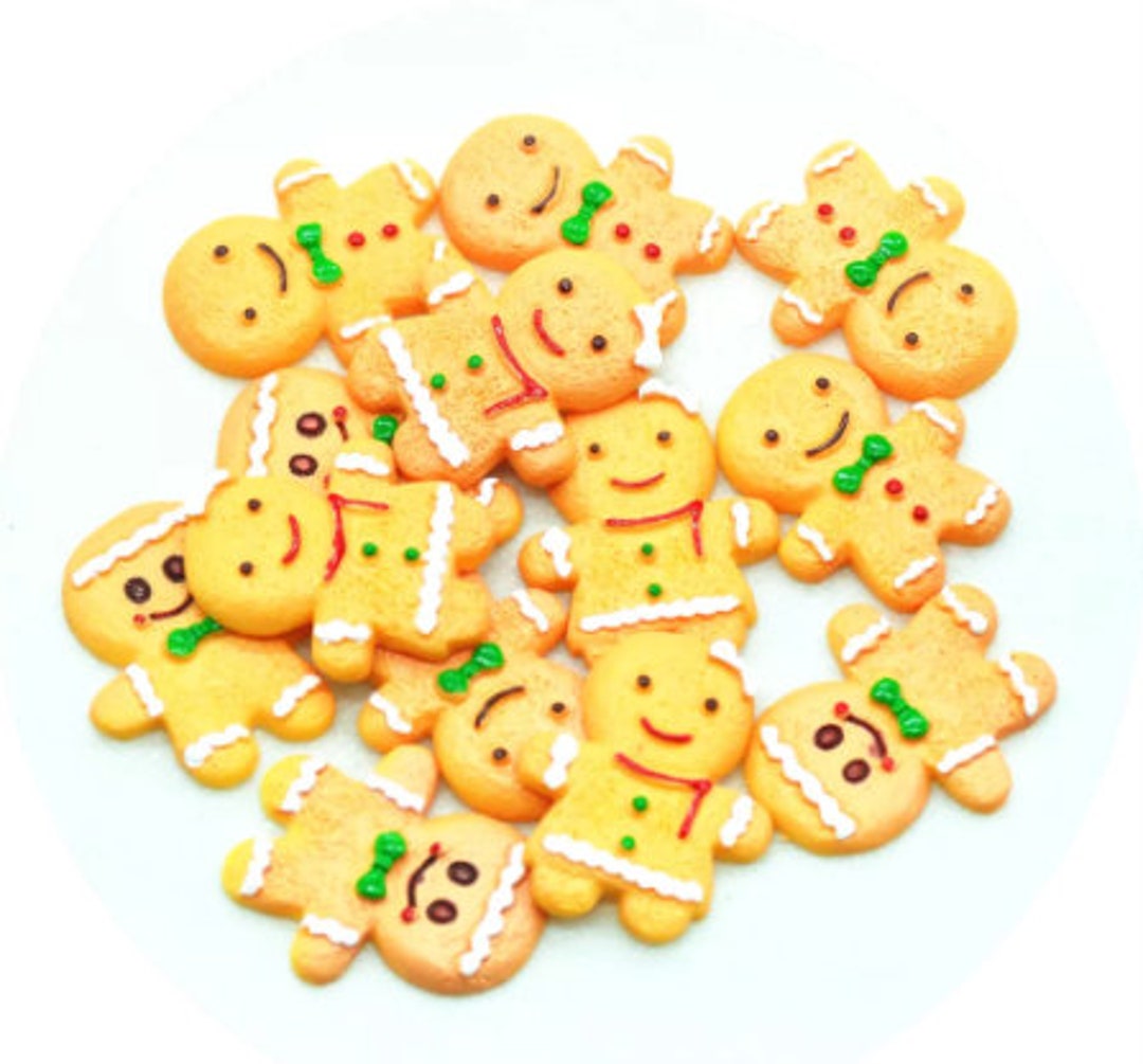Elf Gingerbread Christmas Cookies Dollhouse Accessories Fake Food Elf Props  Miniature Food Christmas Props -  Canada