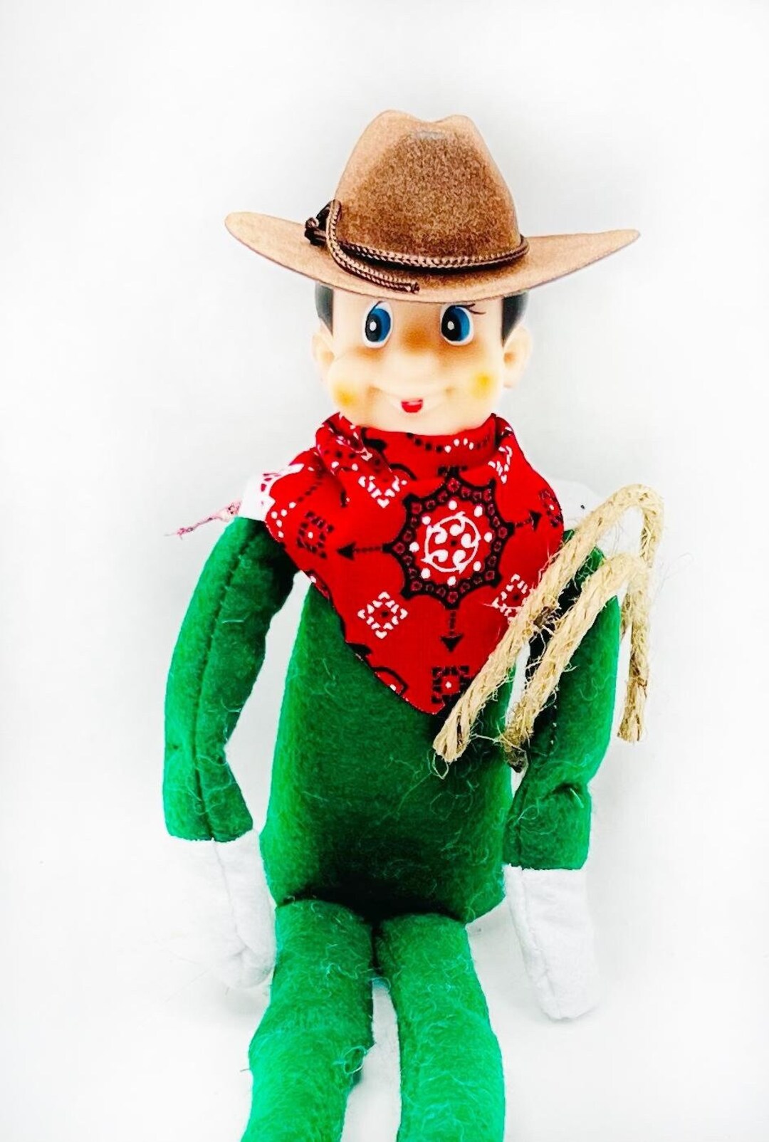 NEW Elf Cowboy Set Doll Cowboy Hat Miniature Bandana Etsy