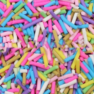 Polymer Clay Christmas Sprinkles: 5mm DIY Craft Supplies