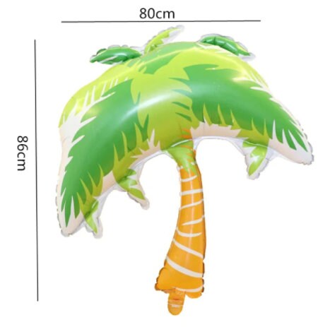 Palm Tree Balloons Tropical Luau Party Decorations Party Balloons for Luau