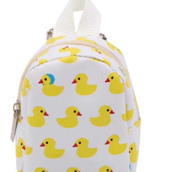 Doll Backpack Ducks School Bag 18" Doll Accessories Doll Clothes