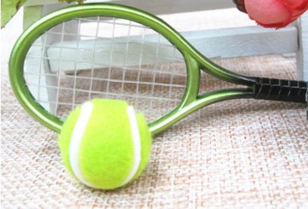 Set di racchette da tennis in miniatura Sport Miniature
